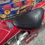 Custom Chopper motorcycle seat skin