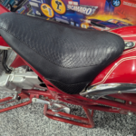 Custom Chopper motorcycle seat skin